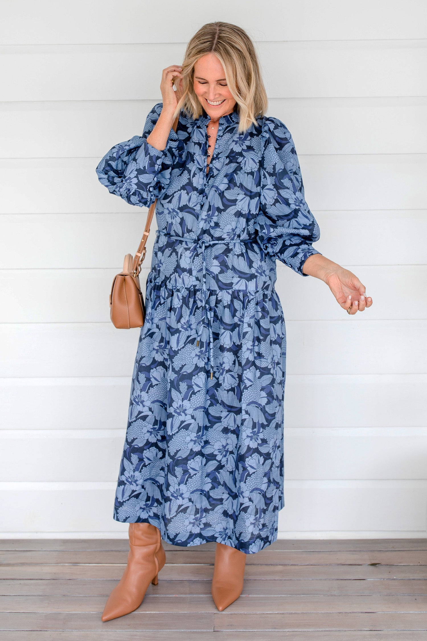 vesper dress - moonstone garden|  zoe kratzmann| considered design