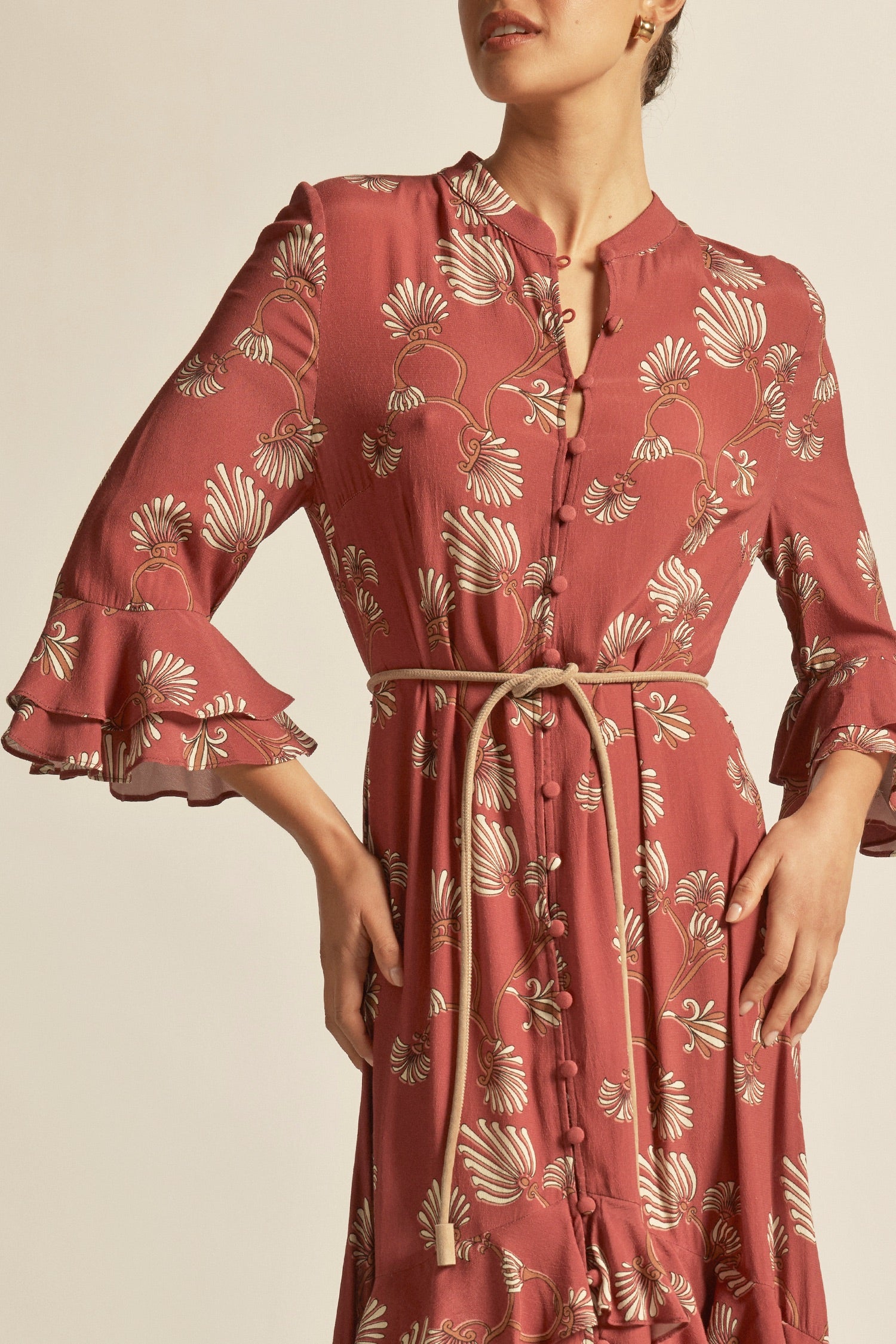 Nomad dress - berry nouveau|  zoe kratzmann| considered design