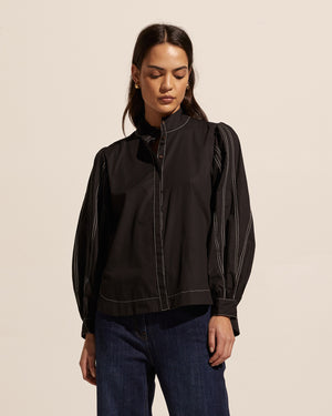 oblige top - black