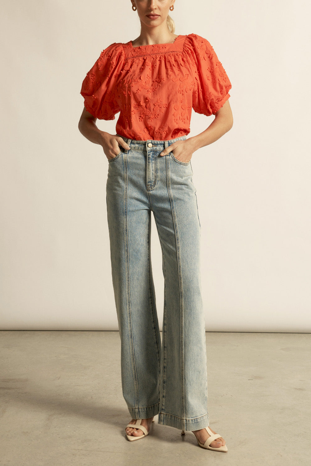 Ode Top - persimmon|  zoe kratzmann| considered design