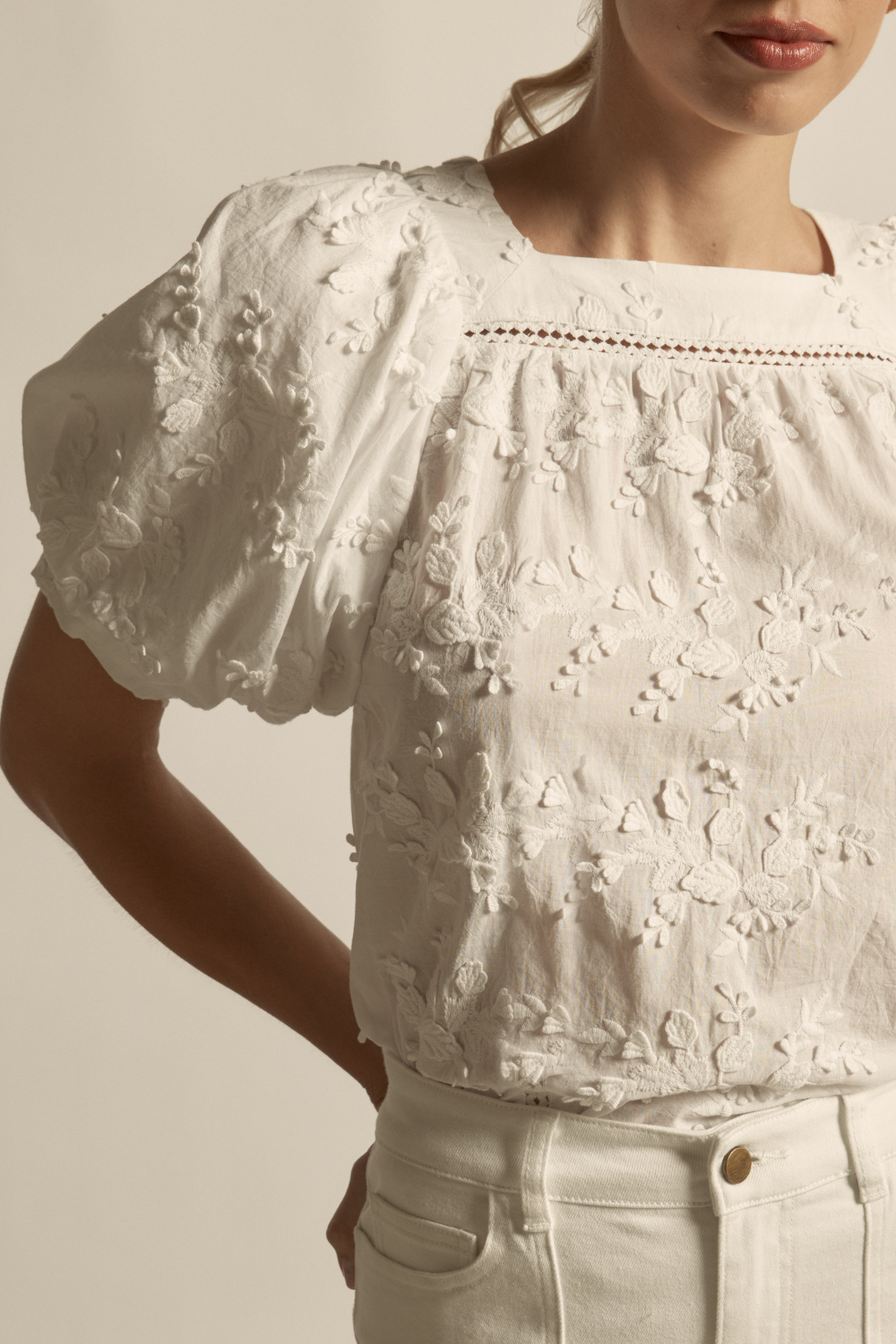 Ode Top - Porcelain|  zoe kratzmann| considered design
