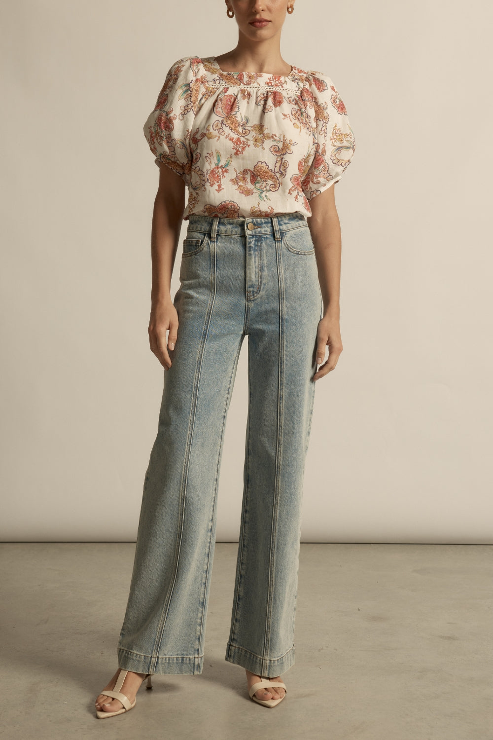 Ode Top - Verona Paisley|  zoe kratzmann| considered design