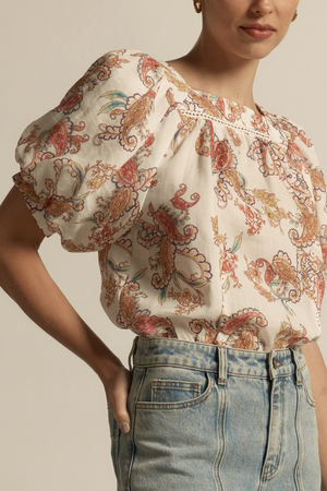 Ode Top - Verona Paisley|  zoe kratzmann| considered design