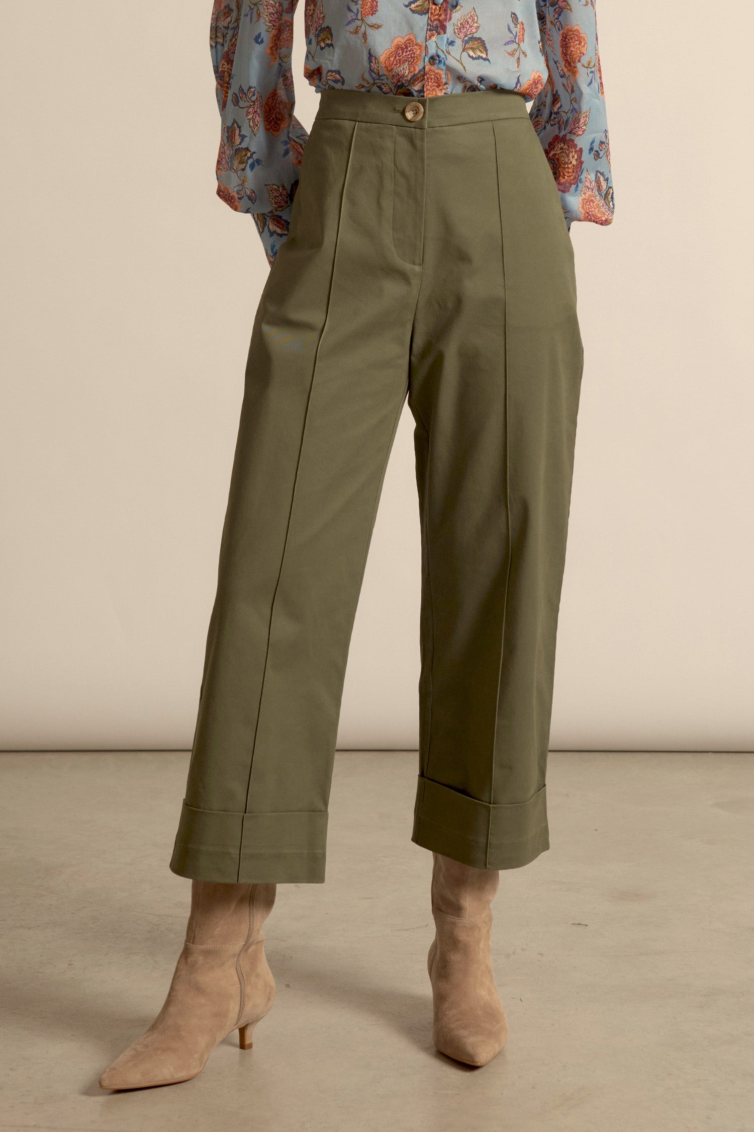 orbit pant - olive|  zoe kratzmann| considered design