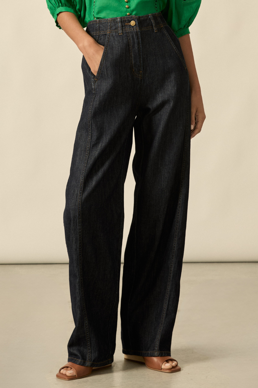 orchestrate jean - dark denim|  zoe kratzmann| considered design