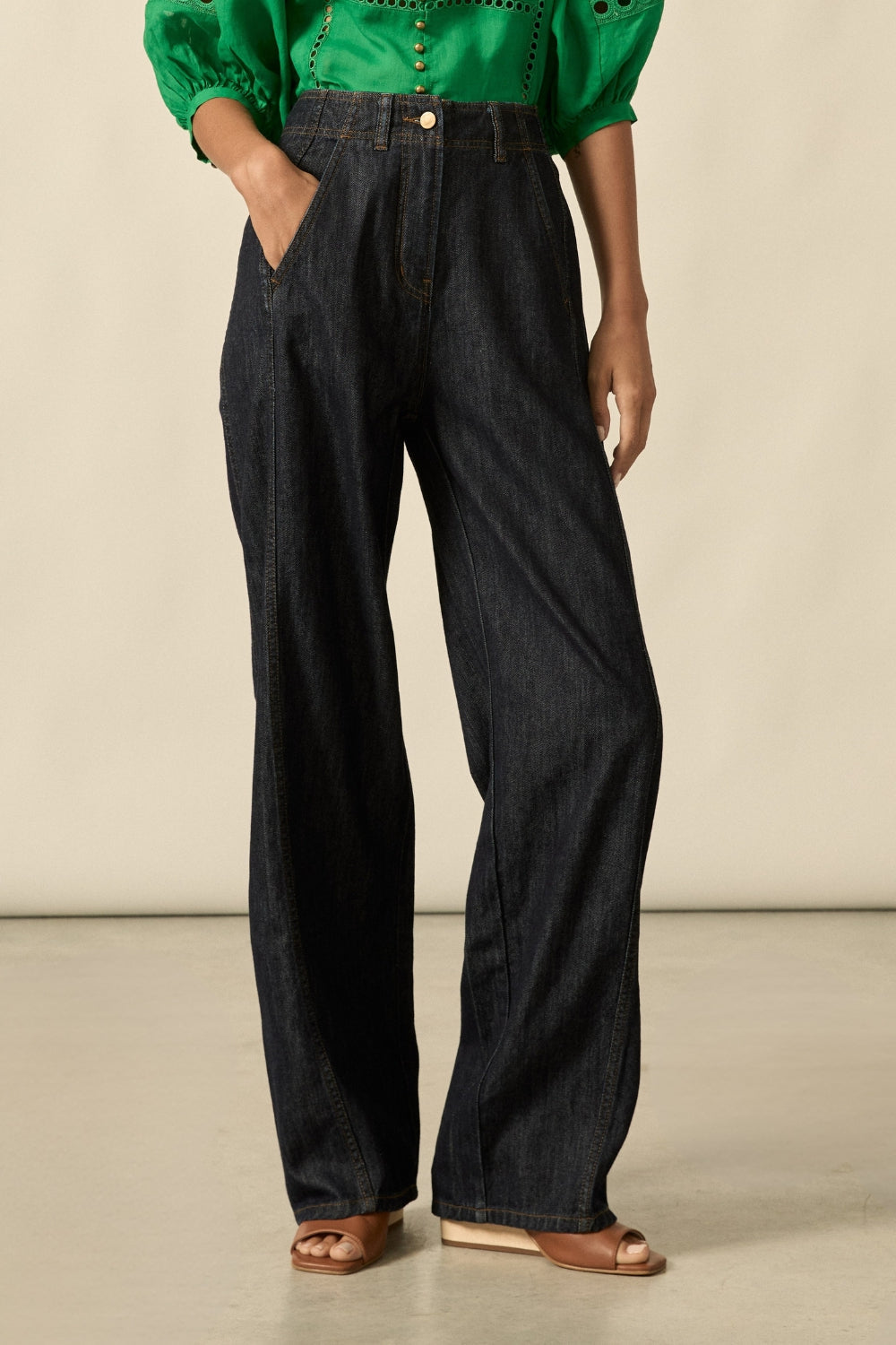 orchestrate jean - dark denim|  zoe kratzmann| considered design