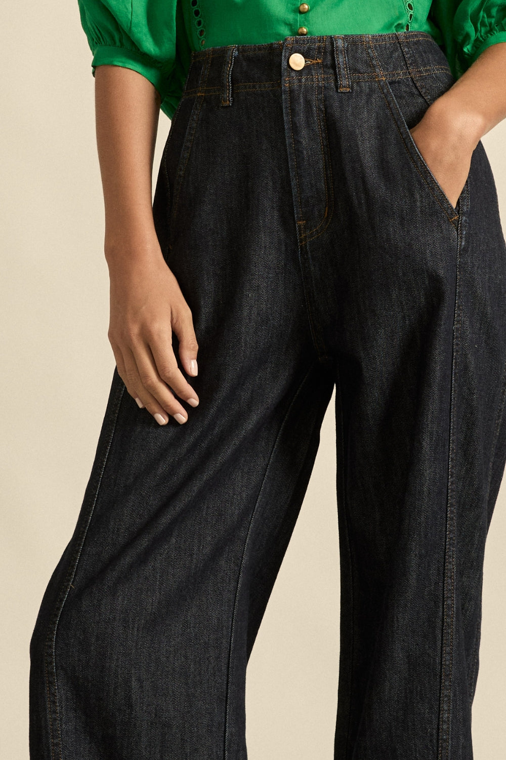 orchestrate jean - dark denim|  zoe kratzmann| considered design