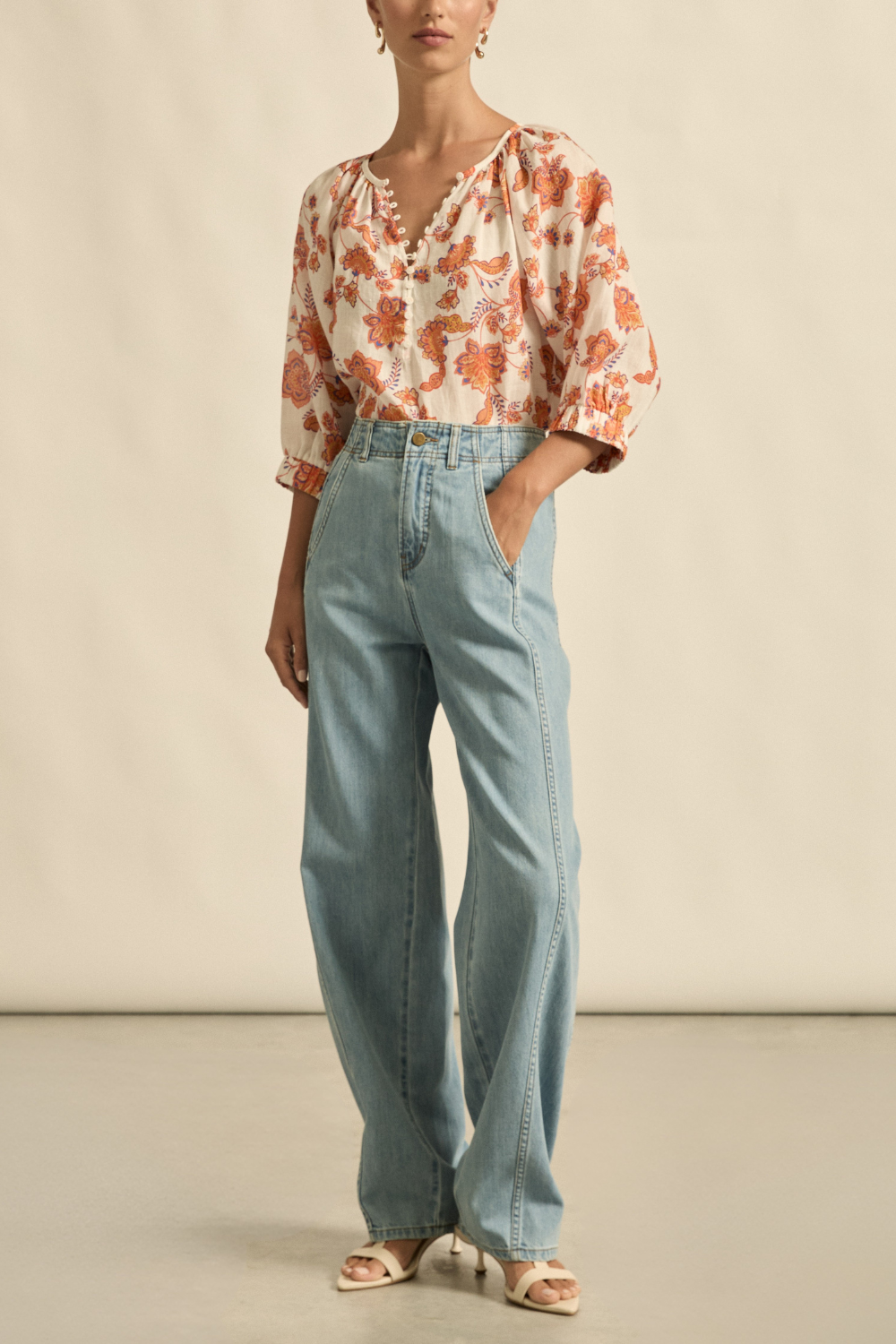 orchestrate jean - light wash denim|  zoe kratzmann| considered design