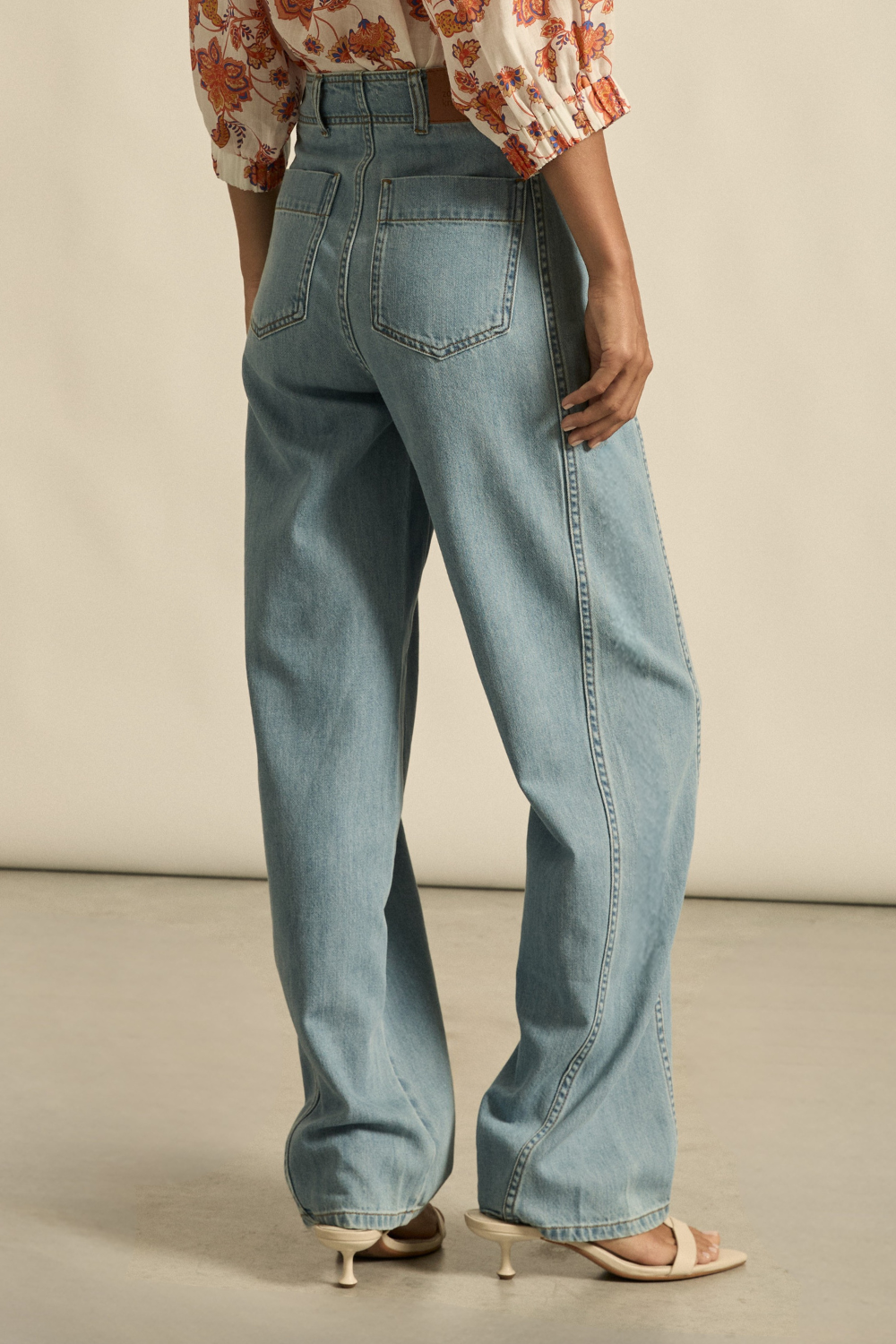 orchestrate jean - light wash denim|  zoe kratzmann| considered design