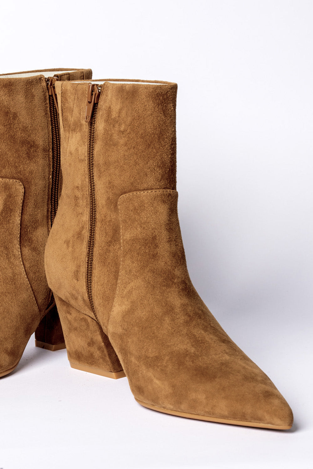 penchant boot - cinnamon suede|  zoe kratzmann| considered design