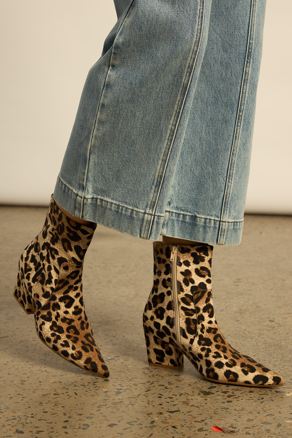 penchant boot - leopard