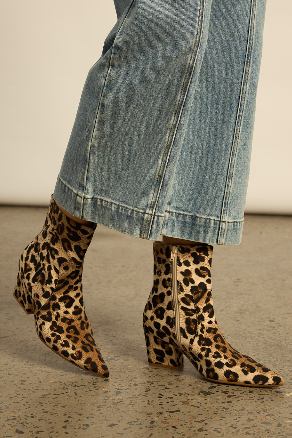 penchant boot - leopard
