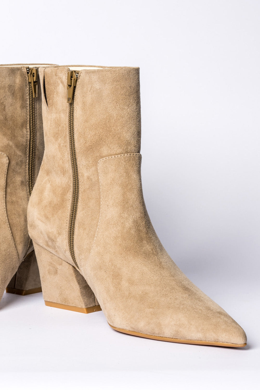 penchant boot - truffle suede|  zoe kratzmann| considered design