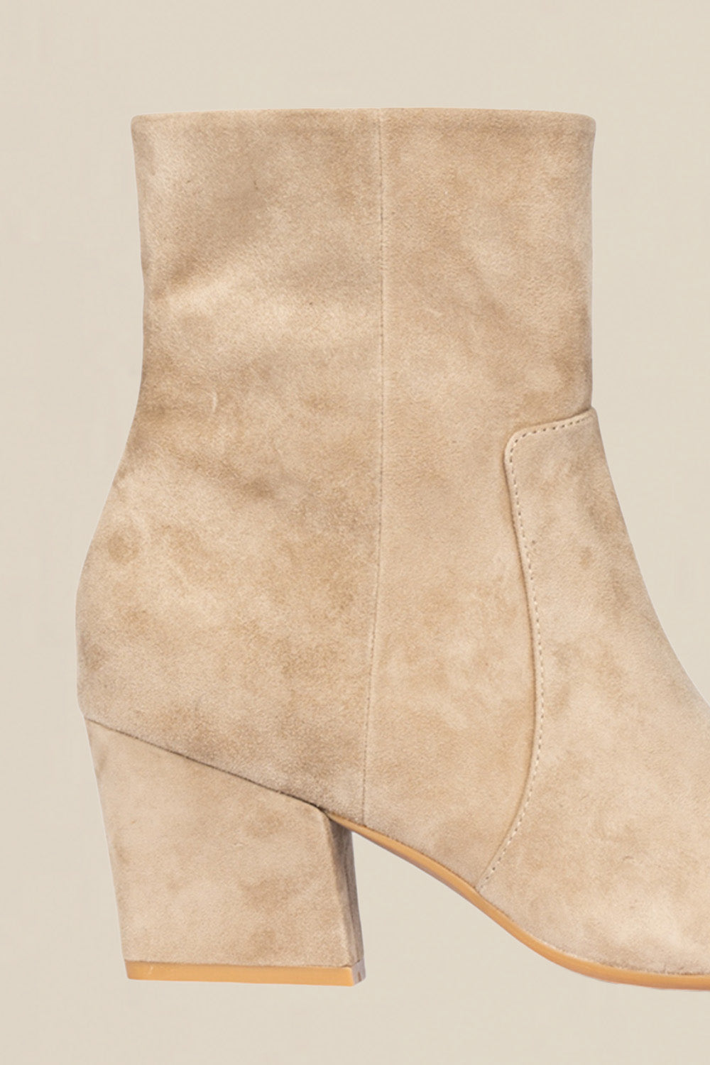 penchant boot - truffle suede|  zoe kratzmann| considered design
