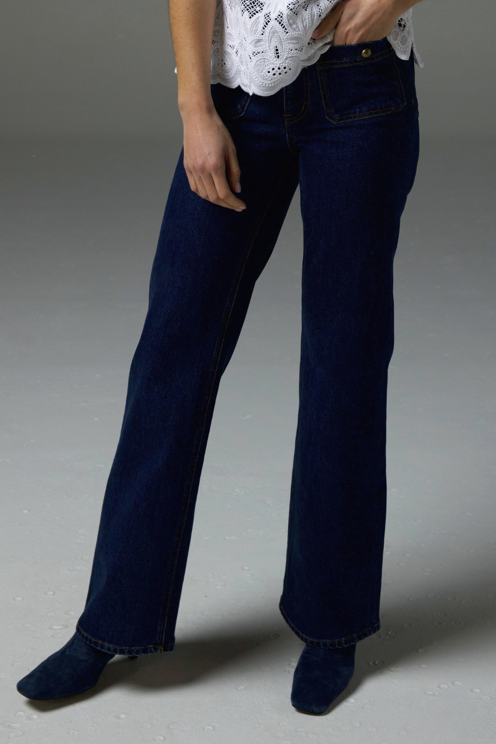 piazza jean - dark denim