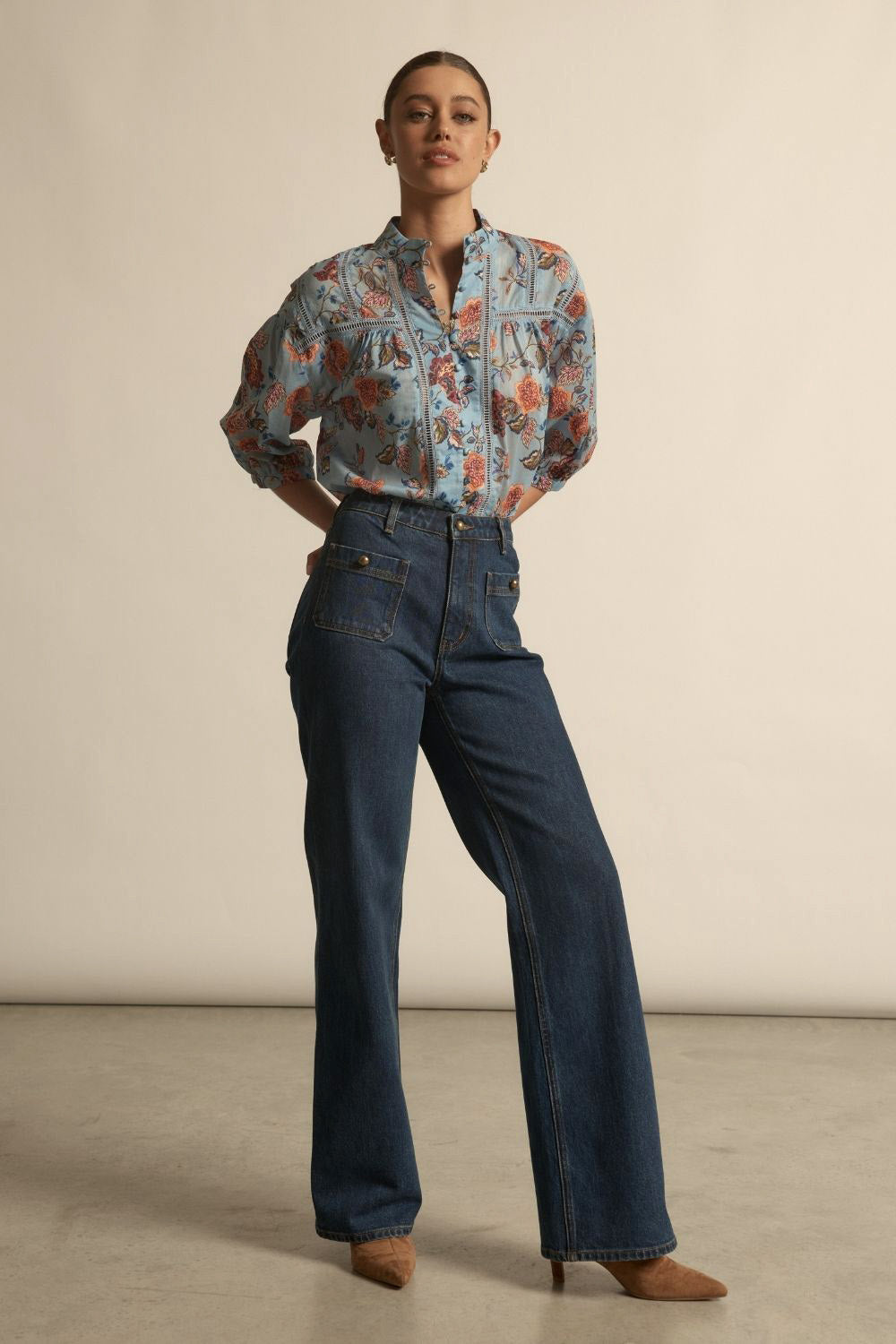 piazza jean - dark denim|  zoe kratzmann| considered design