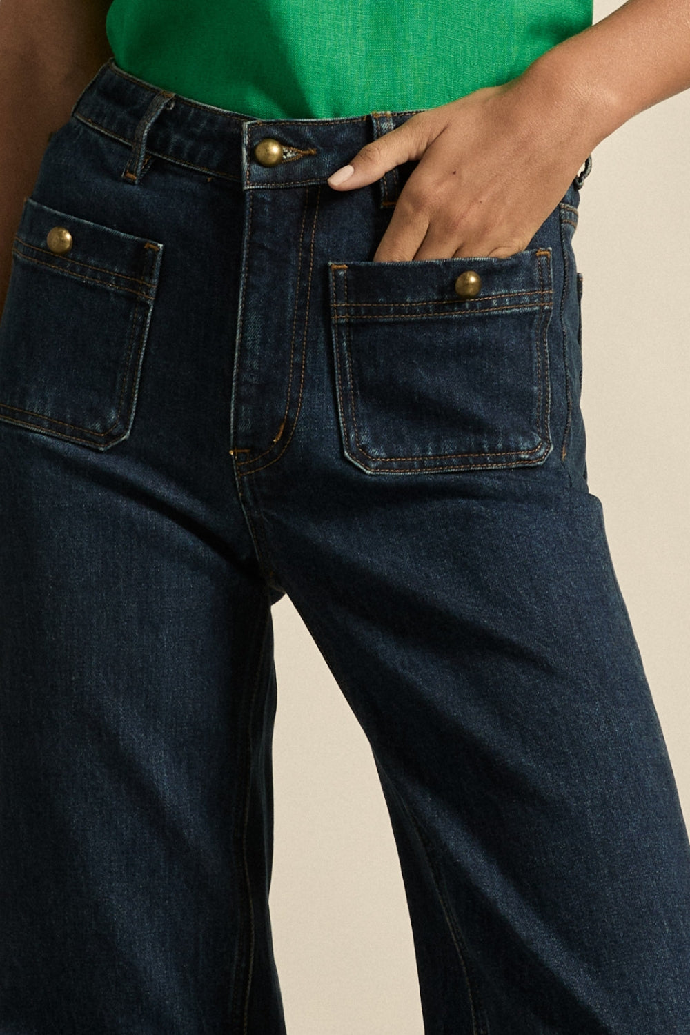 piazza jean - dark denim|  zoe kratzmann| considered design