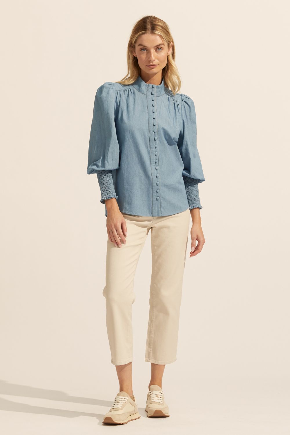 pier top - chambray