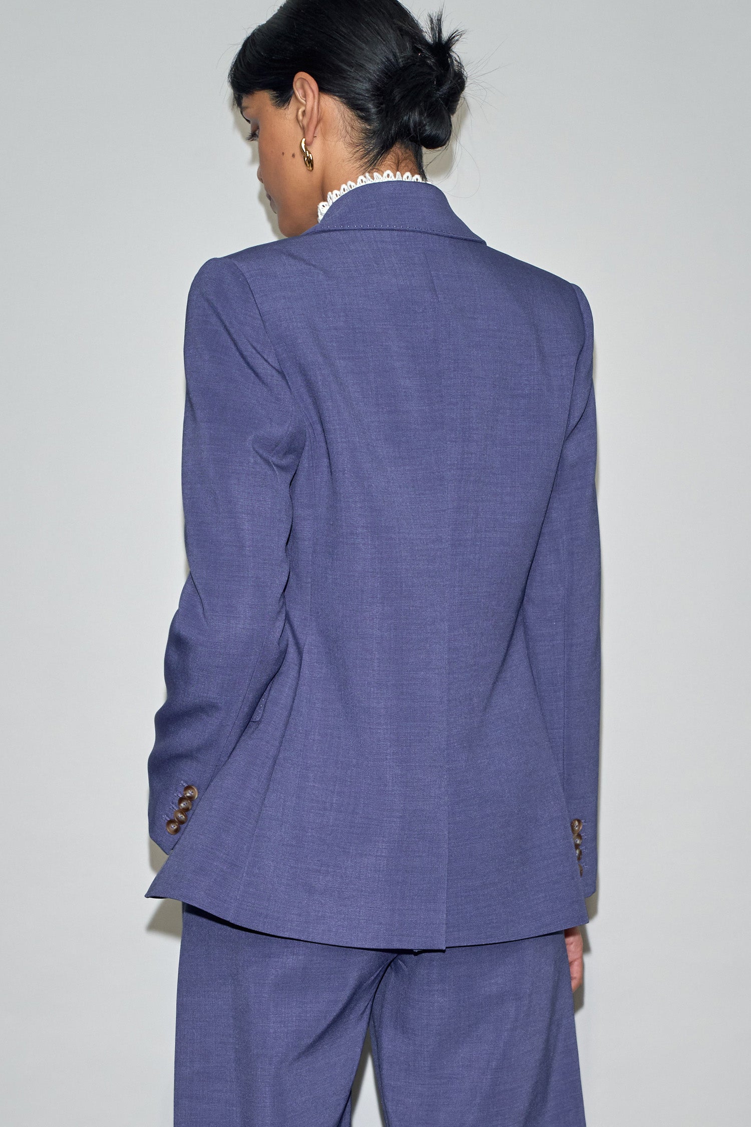pillar jacket - violet blue|  zoe kratzmann| considered design