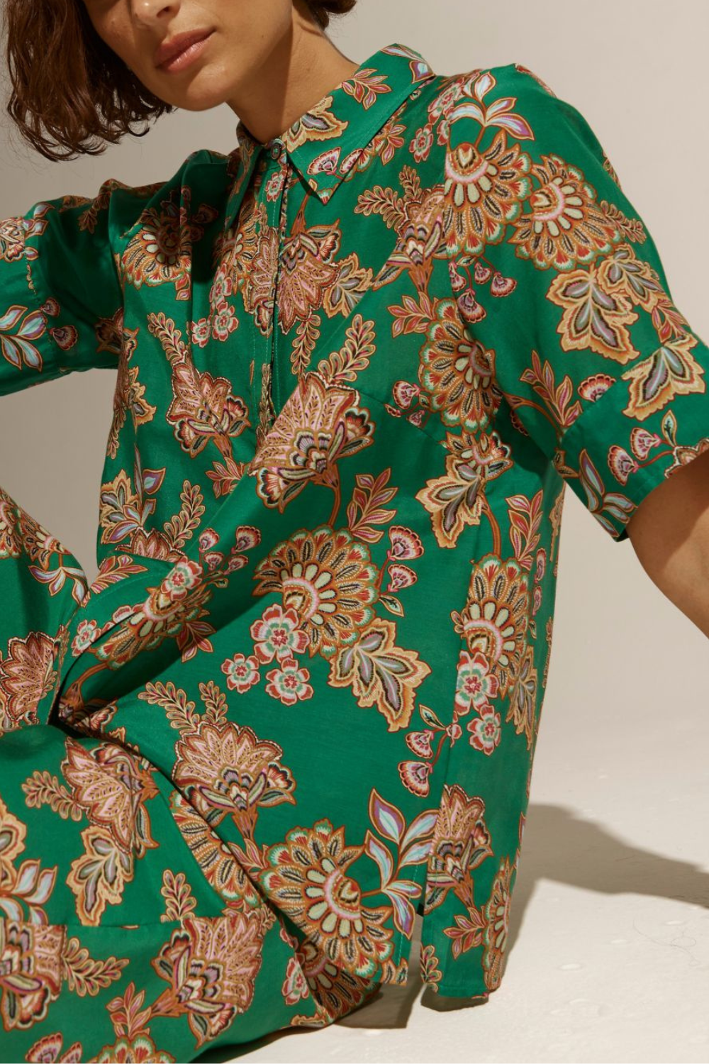 pixel top - k'gari palm green