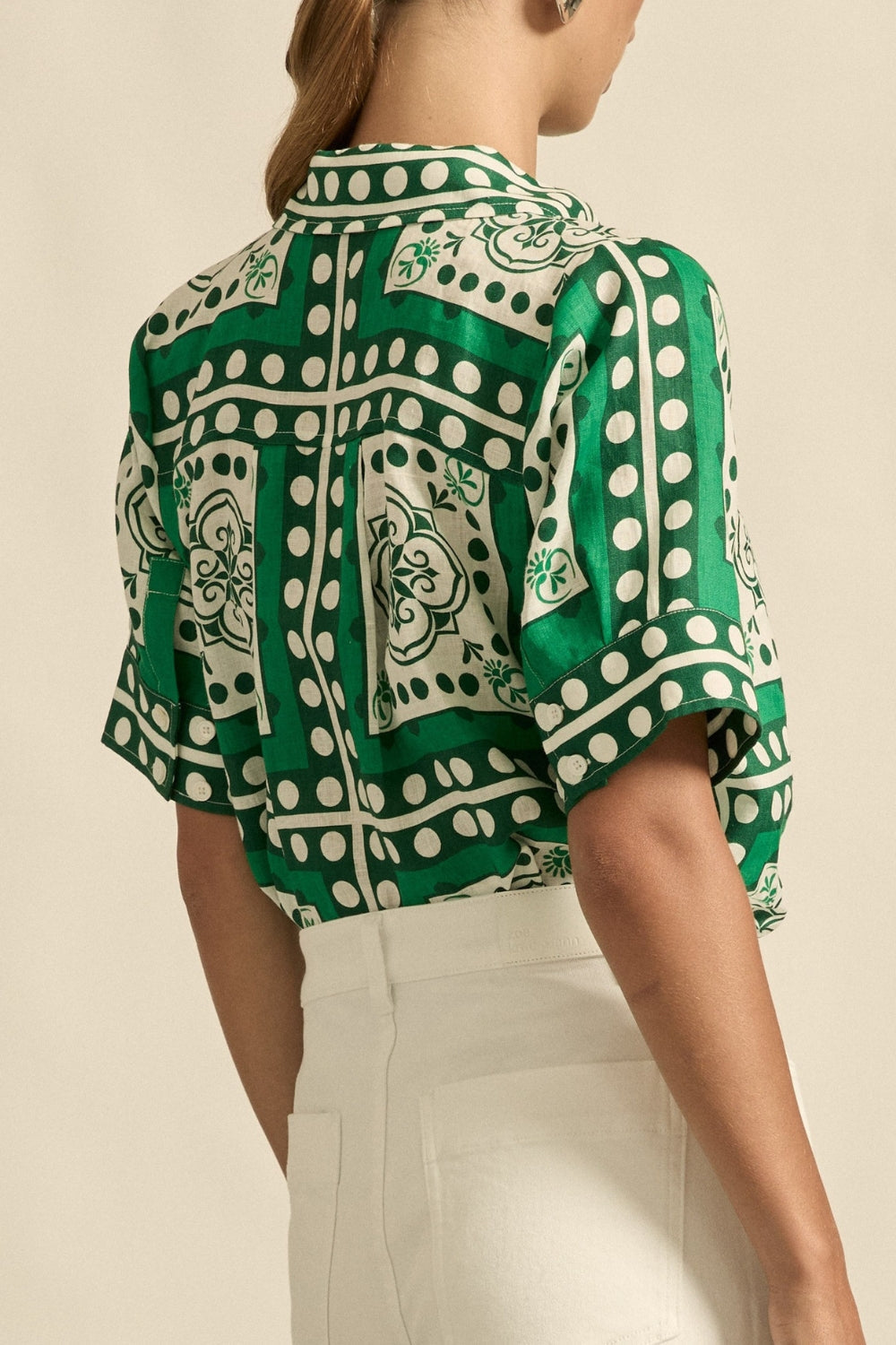 pixel top - parrot scarf|  zoe kratzmann| considered design