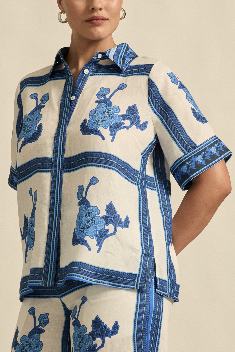 pixel top - azure collage|  zoe kratzmann| considered design
