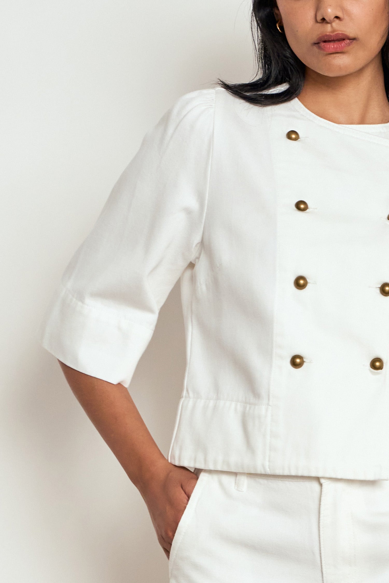 plunge jacket - elm