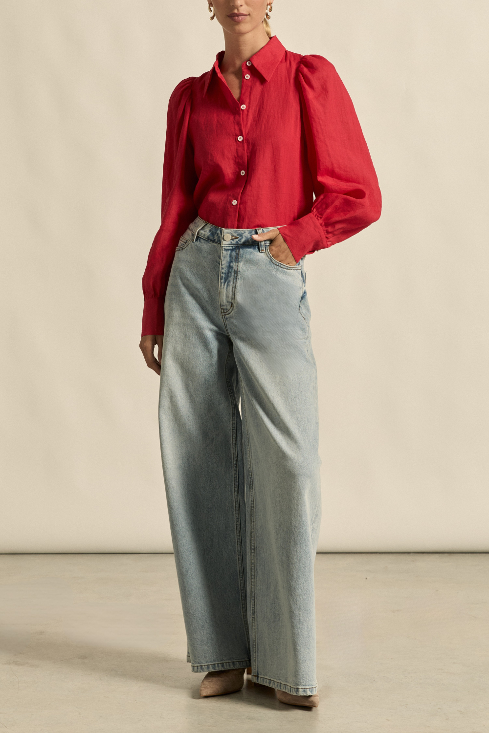 ponder jean - washed denim