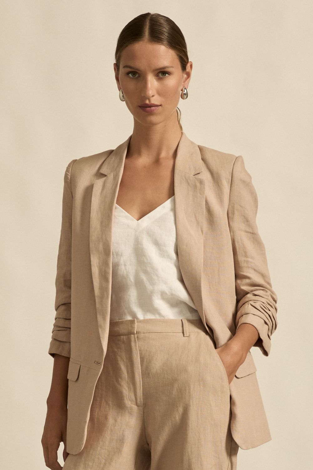 prevail jacket - stone|  zoe kratzmann| considered design