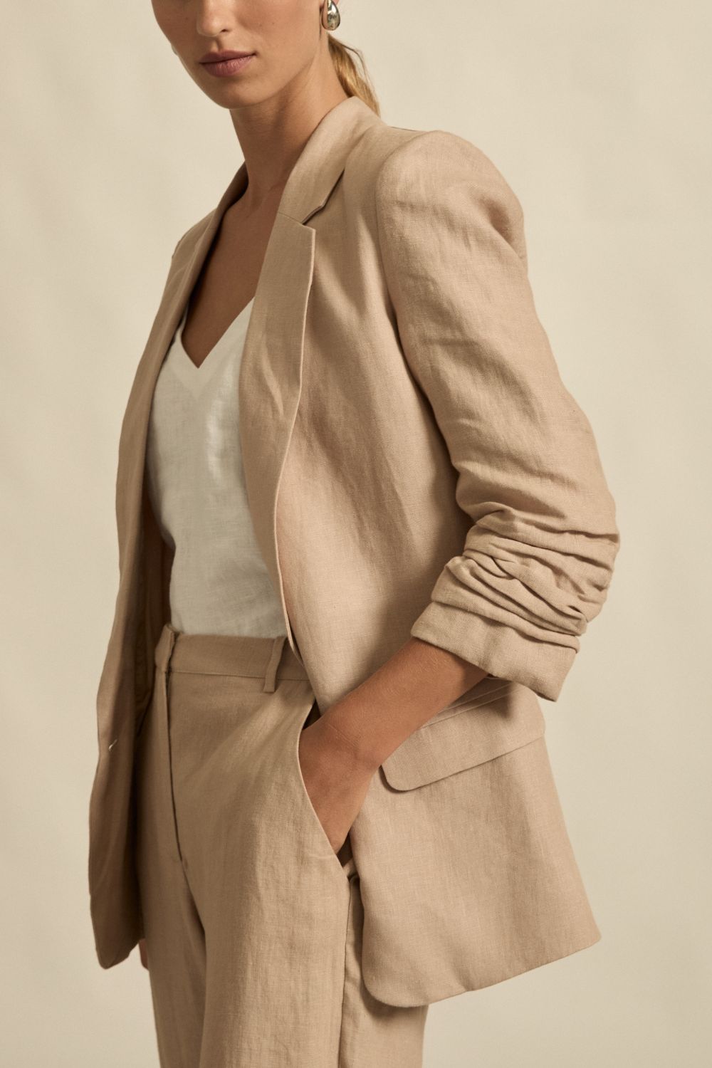 prevail jacket - stone|  zoe kratzmann| considered design