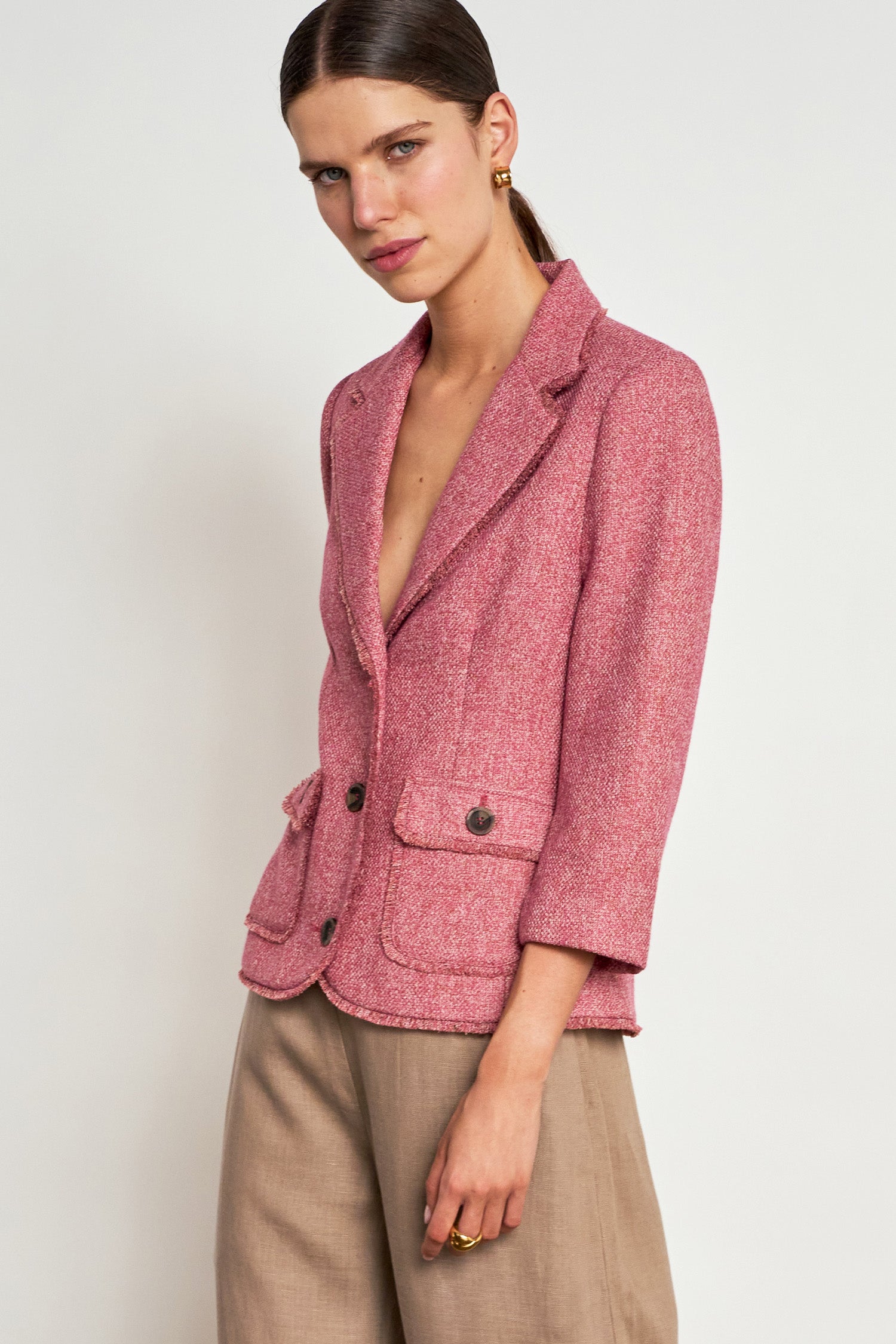 prospect jacket - strawberry