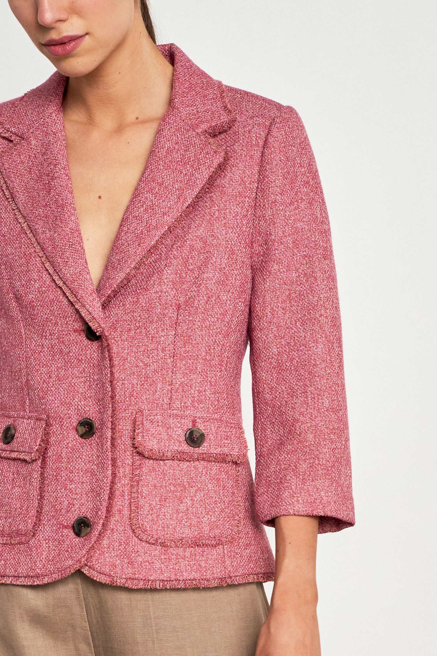 prospect jacket - strawberry