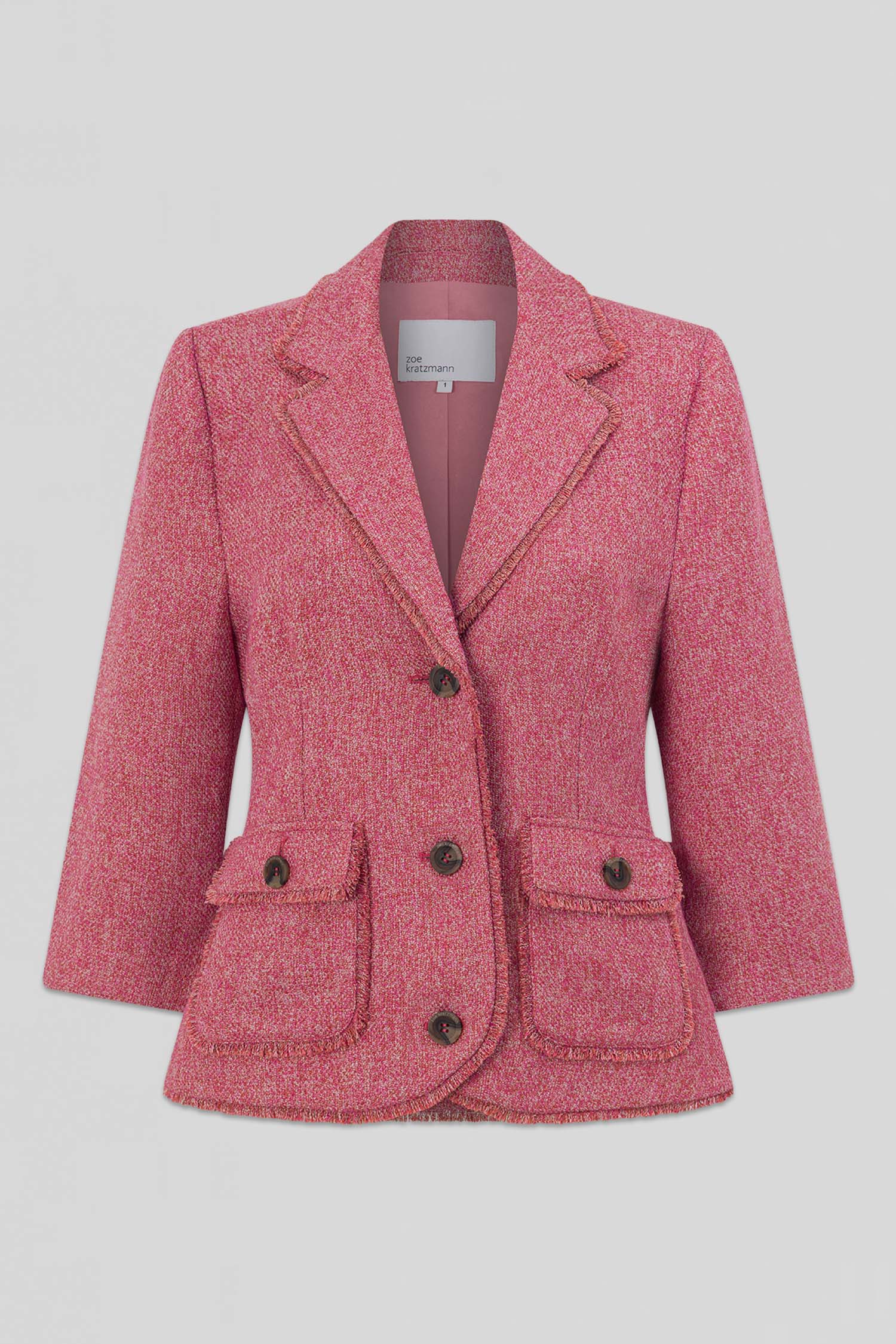 prospect jacket - strawberry