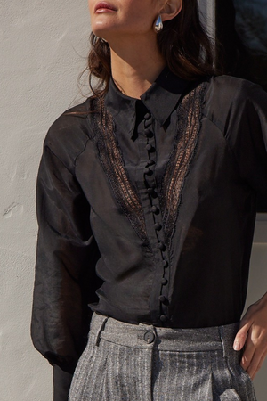 purvey top - black
