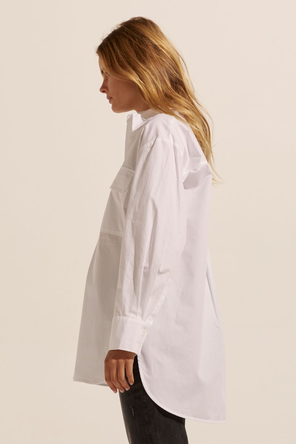reprieve top - porcelain