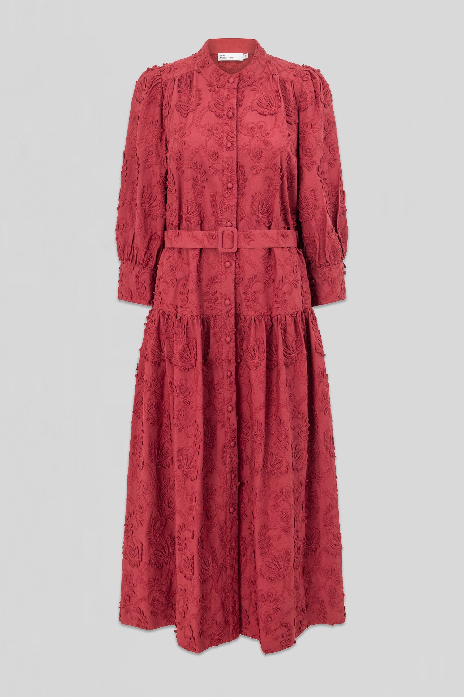 reverie dress - raspberry|  zoe kratzmann| considered design