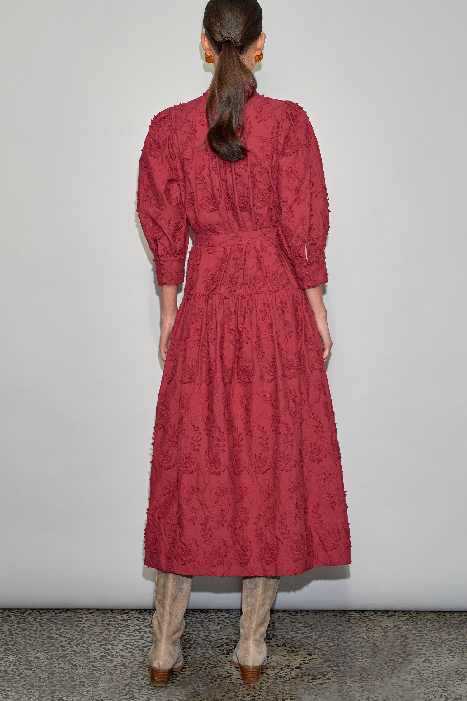 reverie dress - raspberry|  zoe kratzmann| considered design