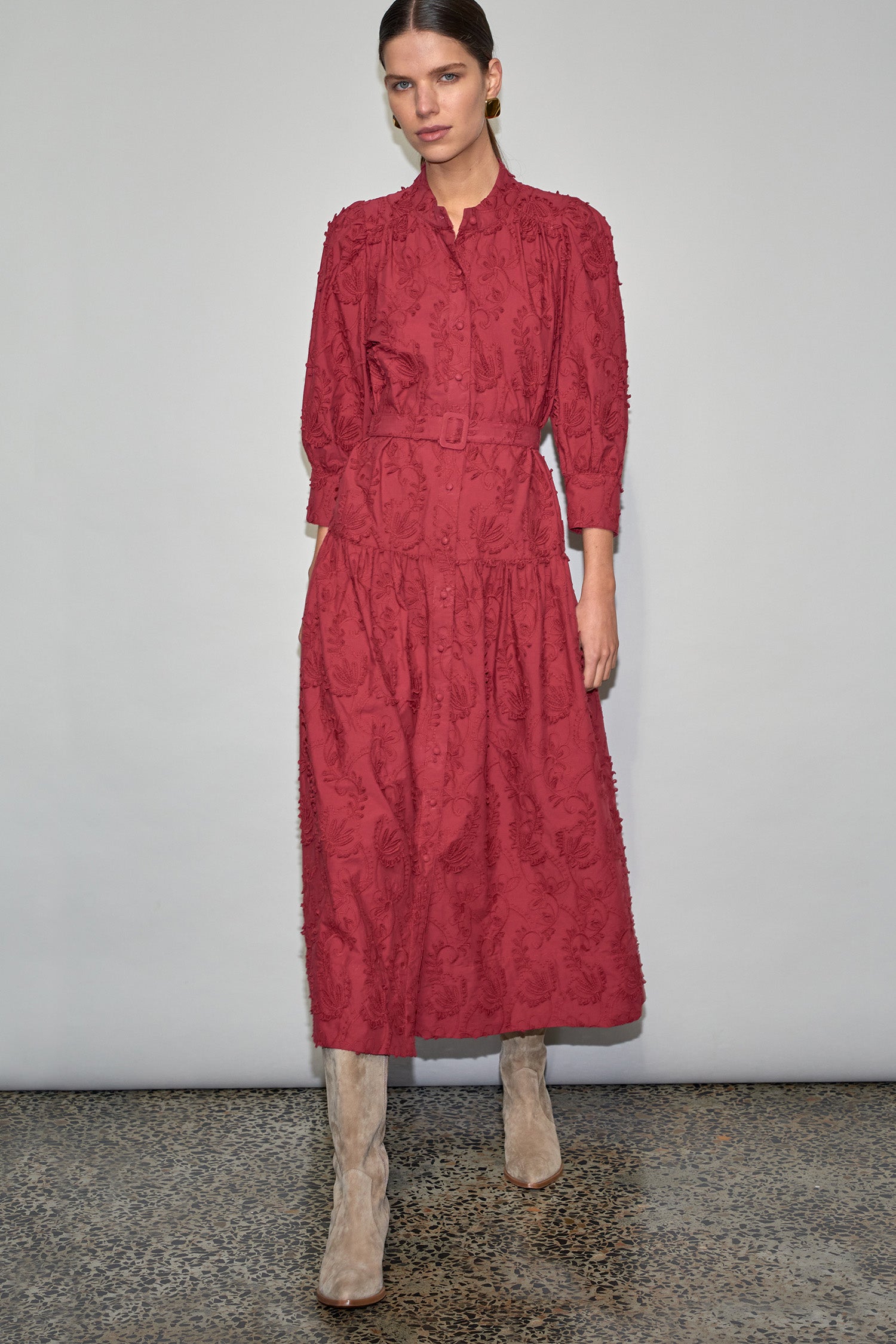 reverie dress - raspberry|  zoe kratzmann| considered design