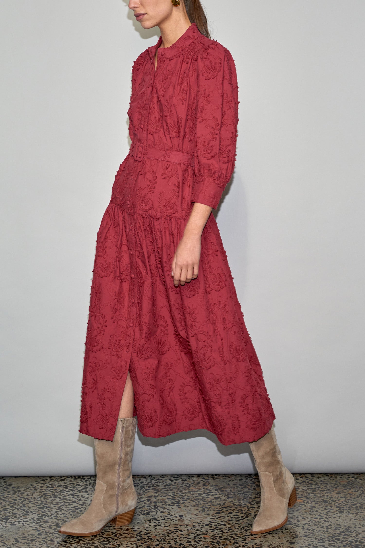 reverie dress - raspberry|  zoe kratzmann| considered design