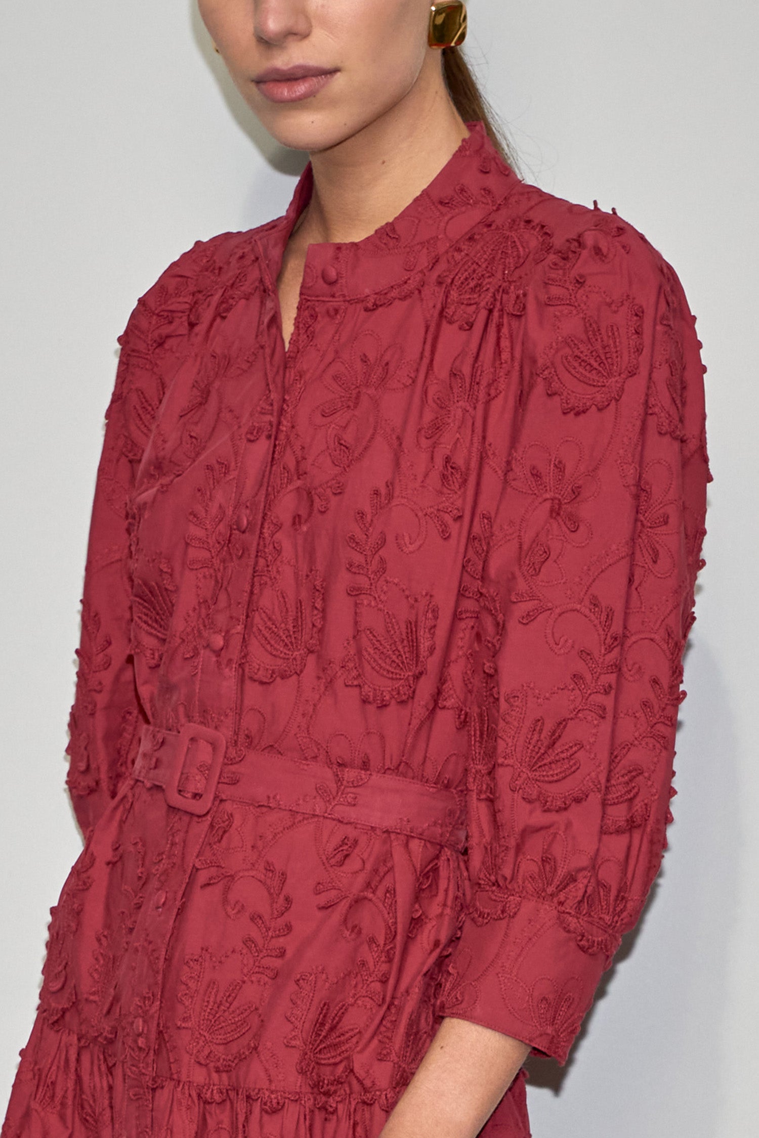 reverie dress - raspberry|  zoe kratzmann| considered design