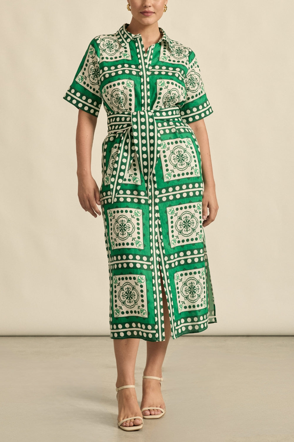 roam dress - parrot scarf|  zoe kratzmann| considered design