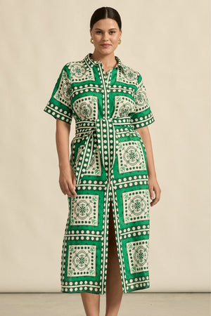 roam dress - parrot scarf|  zoe kratzmann| considered design