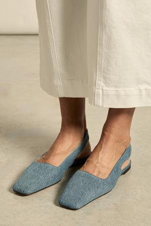 rumour slingback - denim|  zoe kratzmann| considered design