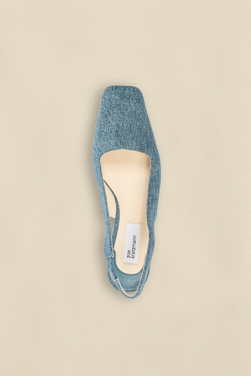 rumour slingback - denim|  zoe kratzmann| considered design