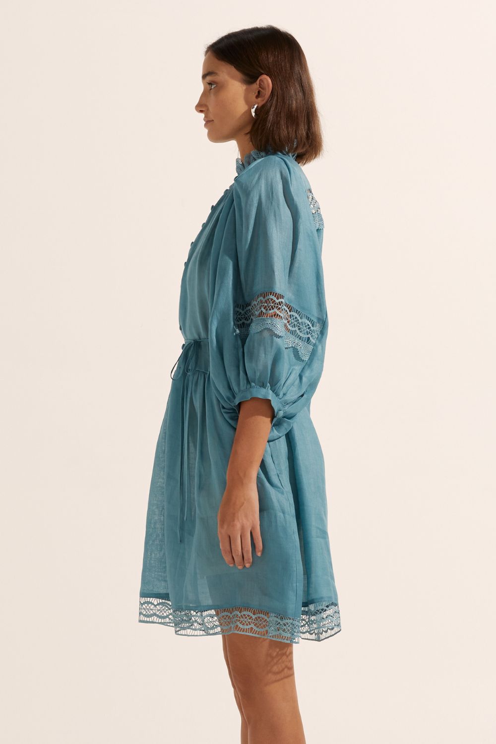 salute dress - seablue
