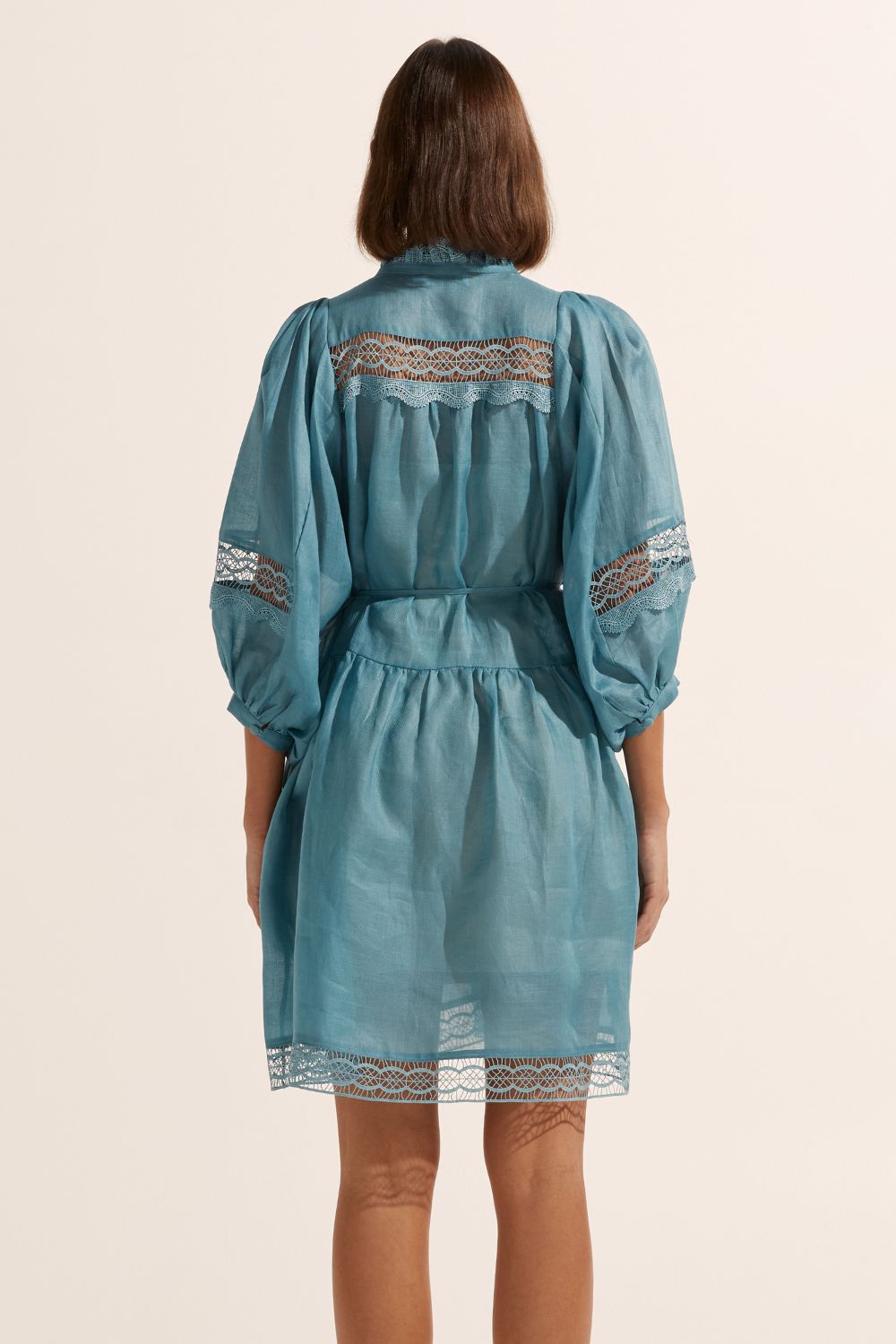 salute dress - seablue