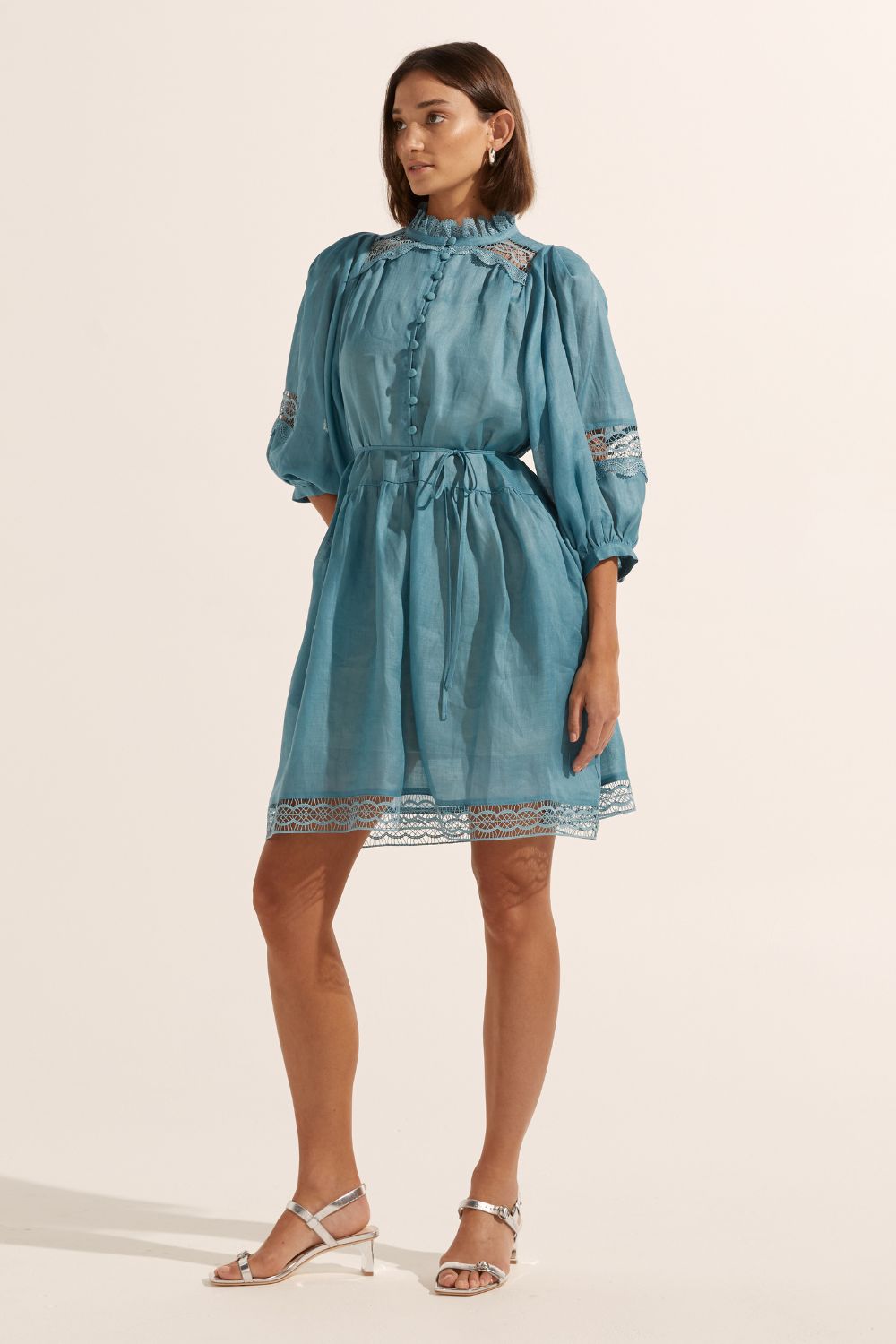 salute dress - seablue