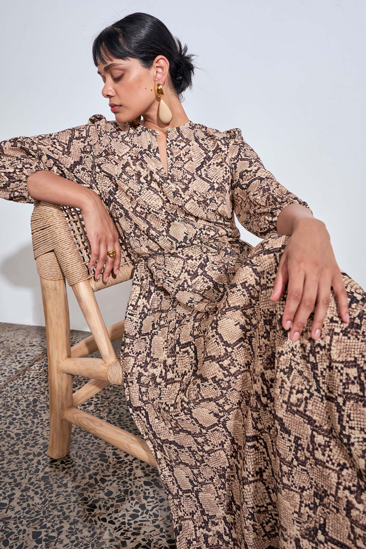 tempest dress - serpent|  zoe kratzmann| considered design