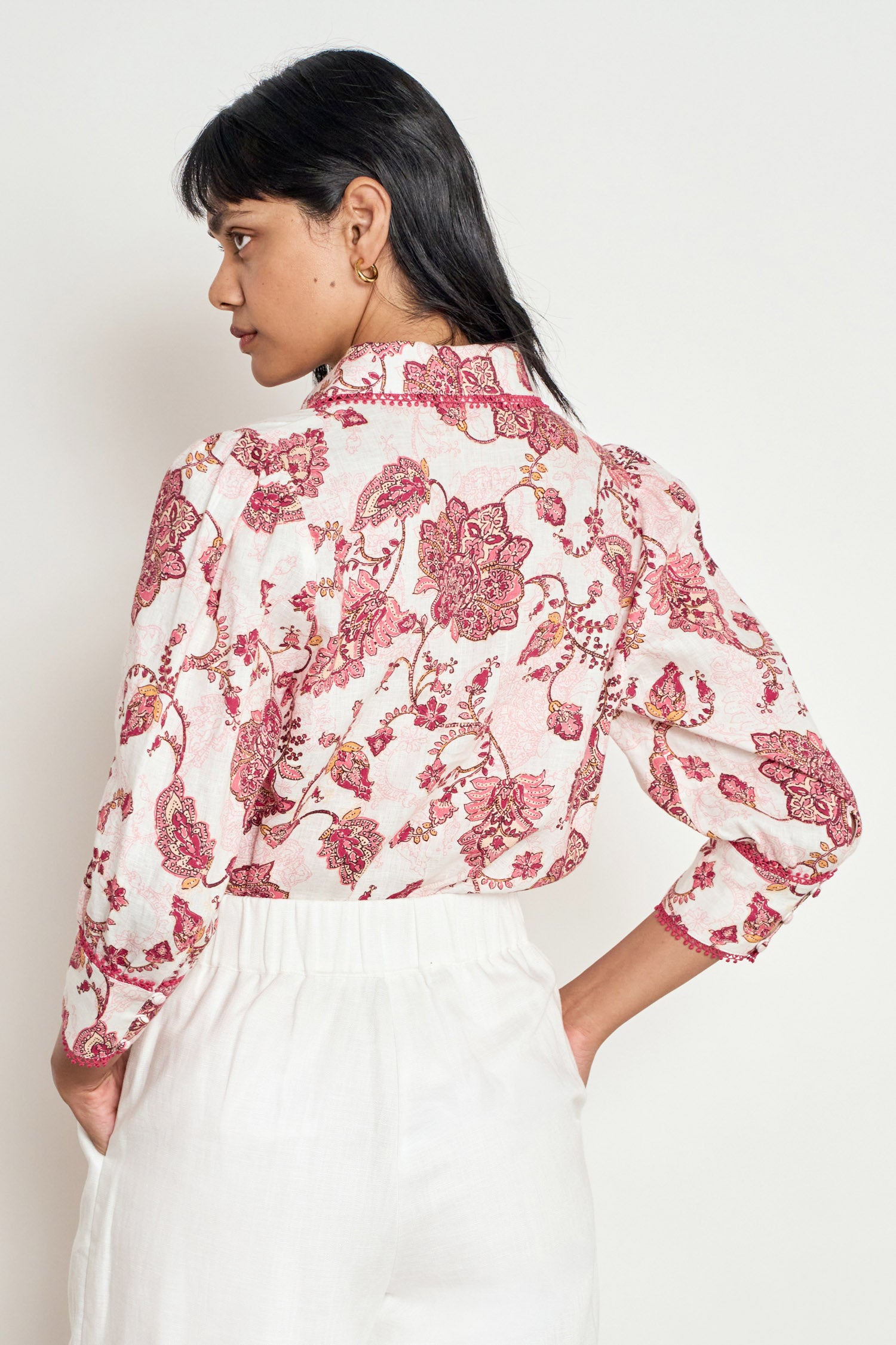 serenade top - rose paisley|  zoe kratzmann| considered design
