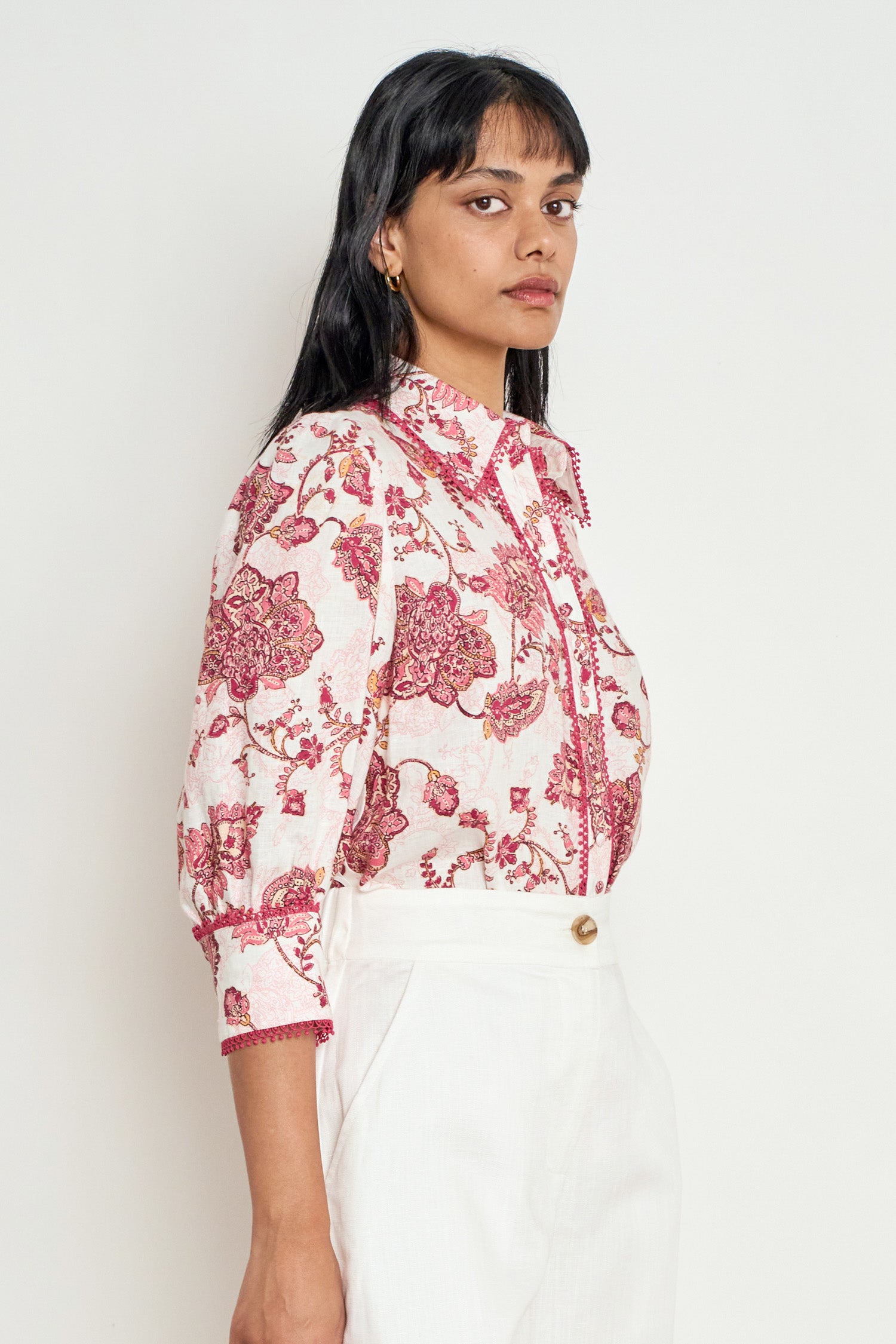 serenade top - rose paisley|  zoe kratzmann| considered design